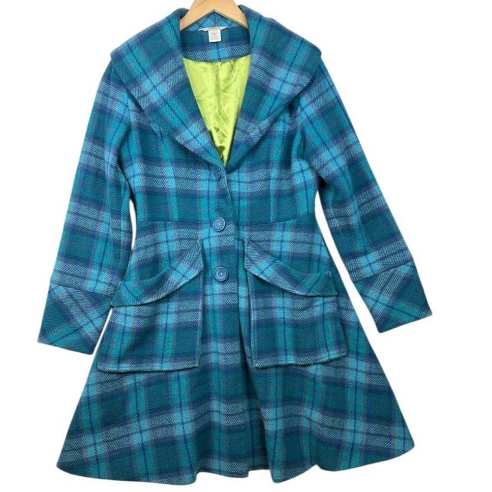 Sundance Brixton Wool Blend Lined Warm Swing Coat pea coat PLUS SIZE 16